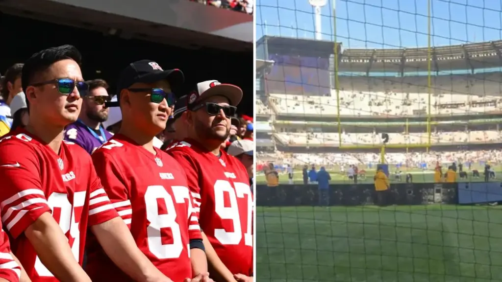 Crowd of 100,000 laps up relentless sensory experience as NFL woos Melbourne | Jack Snape